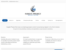 Tablet Screenshot of insightservices.ie